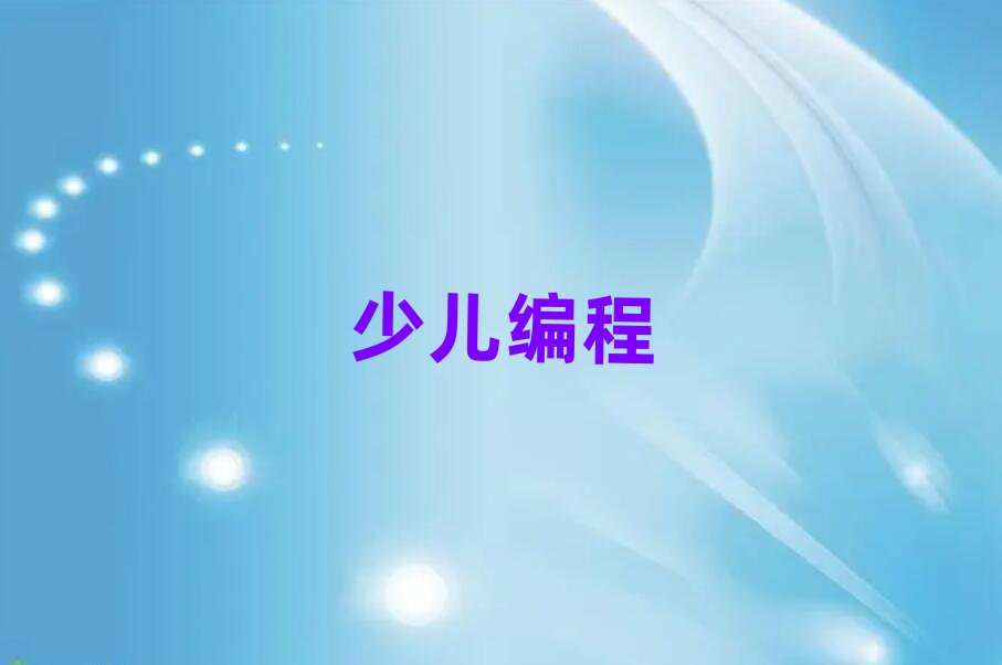 北京小兒編程培訓(xùn)學(xué)校