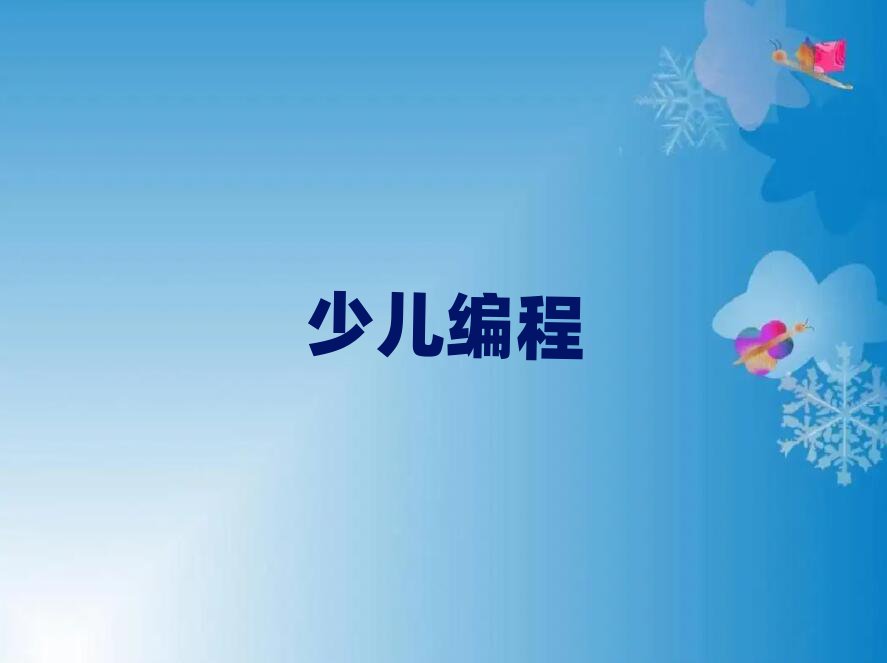 武漢少兒編程培訓(xùn)學(xué)校
