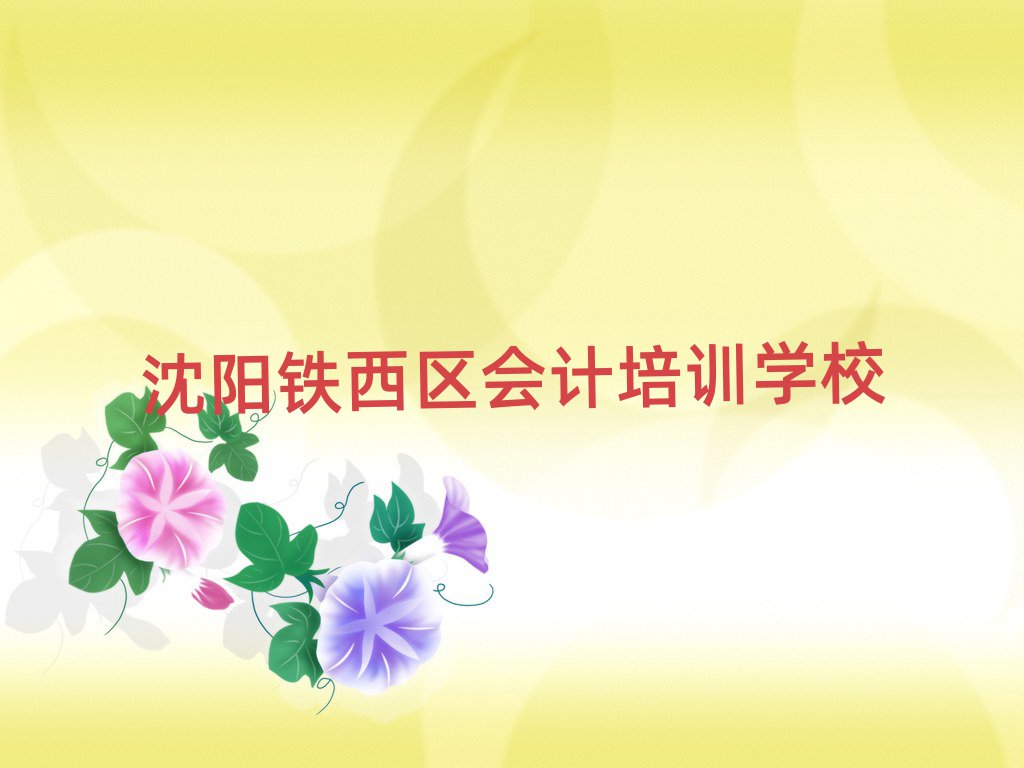 2024年沈陽(yáng)鐵西區(qū)會(huì)計(jì)多少錢(qián)培訓(xùn)會(huì)計(jì)