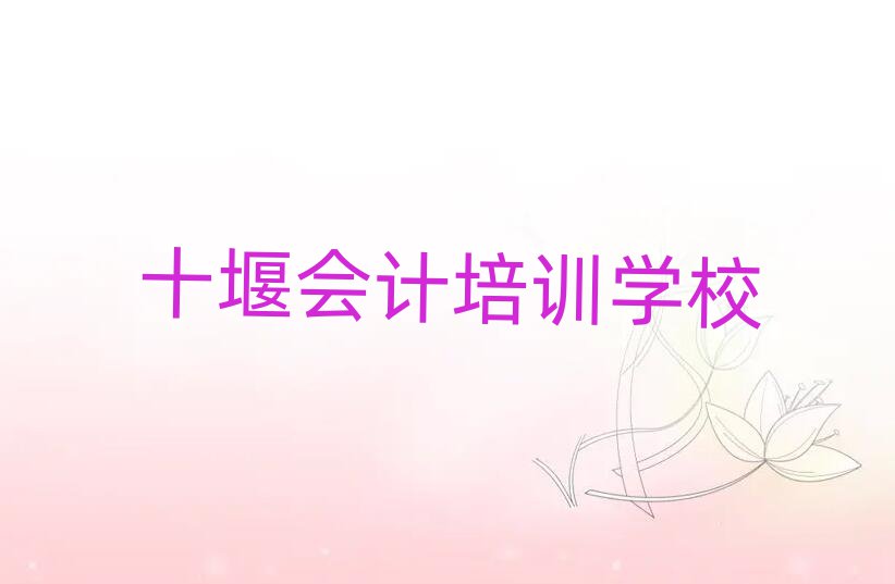 2024年十堰會(huì)計(jì)培訓(xùn)學(xué)校哪家強(qiáng)推薦一覽