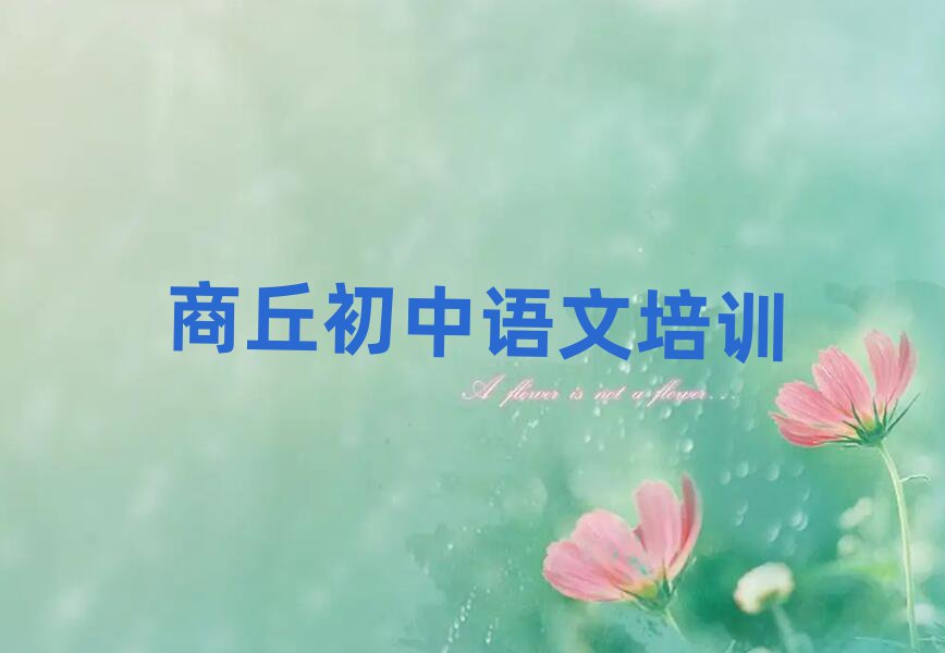 2025商丘學(xué)初中語文的好學(xué)校名單精選一覽