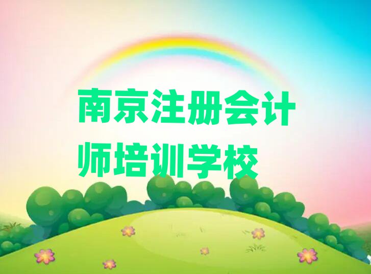 2025年南京江寧區(qū)好點的注冊會計師培訓學校排名top10