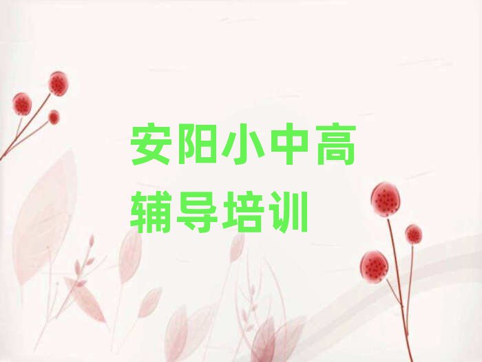 安陽什么高中英語學校好口碑排行榜推薦
