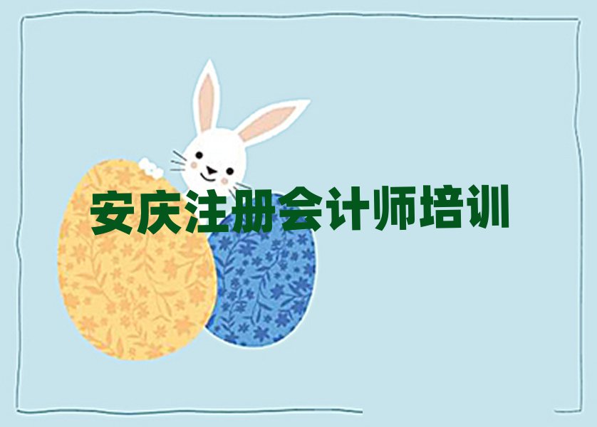 2025年安慶注冊會計師培訓要選擇哪里的機構(gòu)名單更新匯總