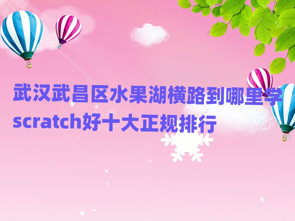 武漢武昌區(qū)水果湖橫路到哪里學(xué)scratch好十大正規(guī)排行