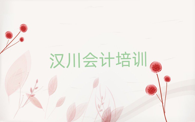 漢川學(xué)會(huì)計(jì)在哪里學(xué)名單