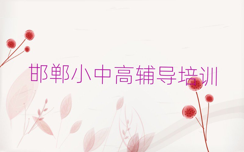 邯鄲邯山區(qū)初中政治好的輔導(dǎo)機(jī)構(gòu)排名