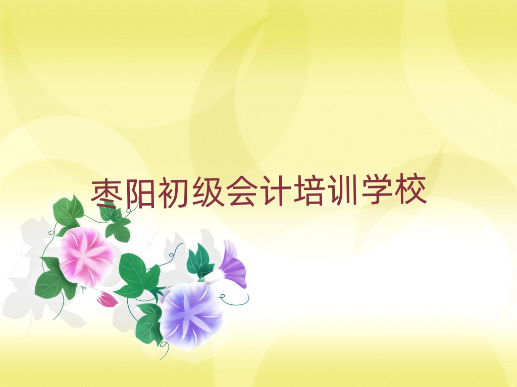 4月棗陽沙依巴克區(qū)初級會計學(xué)習(xí)培訓(xùn)學(xué)費多少排名top10