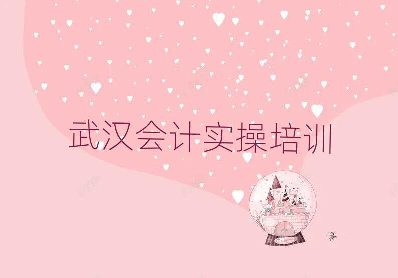 2025年目前比較好的武漢會(huì)計(jì)實(shí)操培訓(xùn)機(jī)構(gòu)
