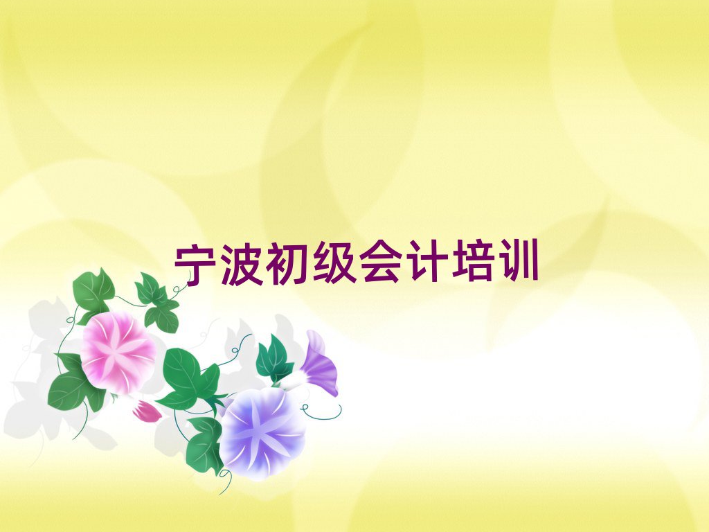 2025年寧波北侖區(qū)初級會計(jì)作品集輔導(dǎo)機(jī)構(gòu)