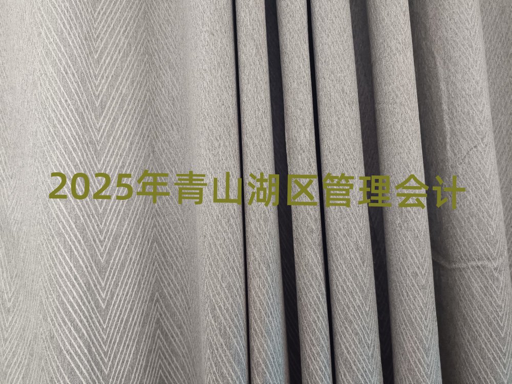 2025年青山湖區(qū)管理會計