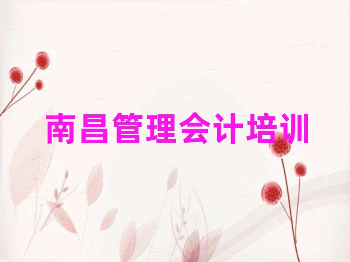 2025年青山湖區(qū)管理會計