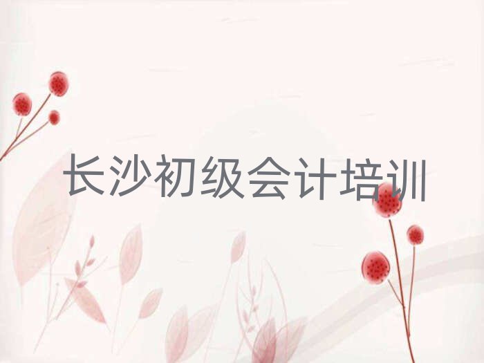 長(zhǎng)沙望城區(qū)培訓(xùn)初級(jí)會(huì)計(jì)學(xué)費(fèi)多少錢一排名前五