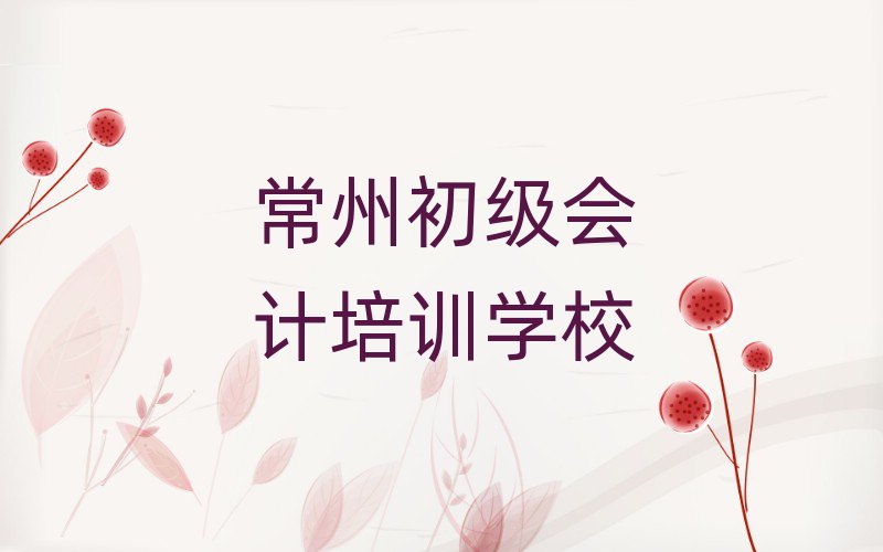 2025年常州金壇區(qū)初級(jí)會(huì)計(jì)教育培訓(xùn)靠前的機(jī)構(gòu)排名一覽表