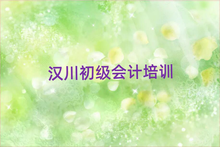 漢川學(xué)初級會計(jì)哪個(gè)學(xué)校比較好一覽