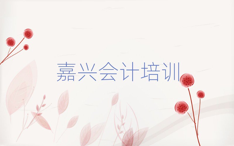 嘉興秀洲區(qū)我想學(xué)會計(jì)去哪學(xué)