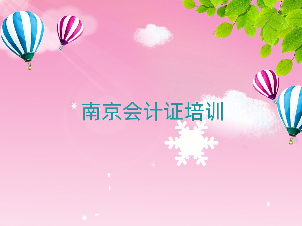 南京六合區(qū)會(huì)計(jì)證培訓(xùn)班前十名