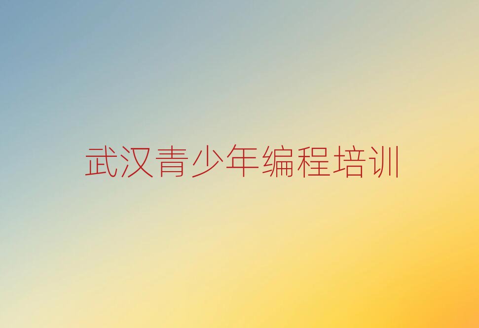 青少年編程