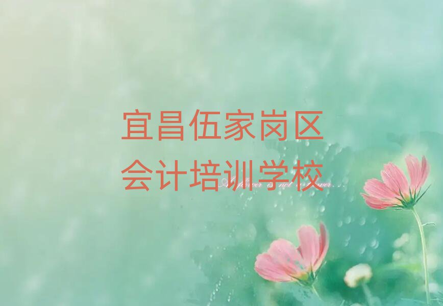 宜昌伍家崗區(qū)新手去哪學(xué)會計(jì)排名一覽表