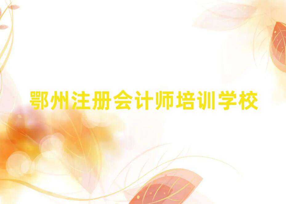 鄂州注冊(cè)會(huì)計(jì)師網(wǎng)絡(luò)學(xué)習(xí)精選名單出爐