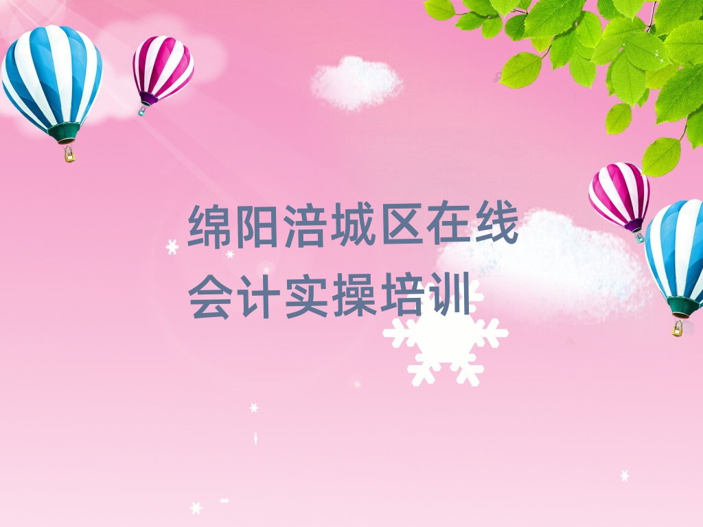 綿陽(yáng)涪城區(qū)在線會(huì)計(jì)實(shí)操培訓(xùn)