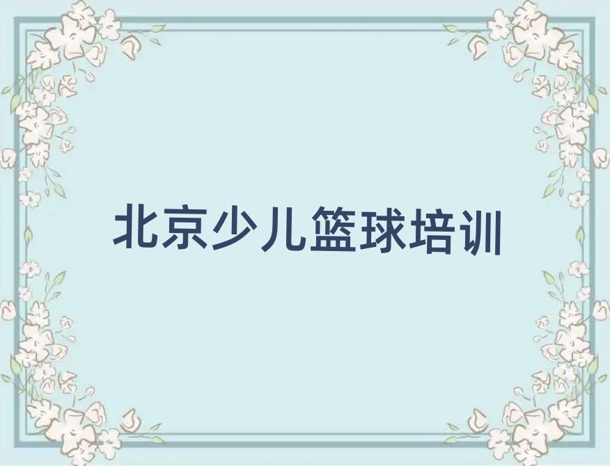 北京海淀區(qū)國(guó)興家園小學(xué)生籃球