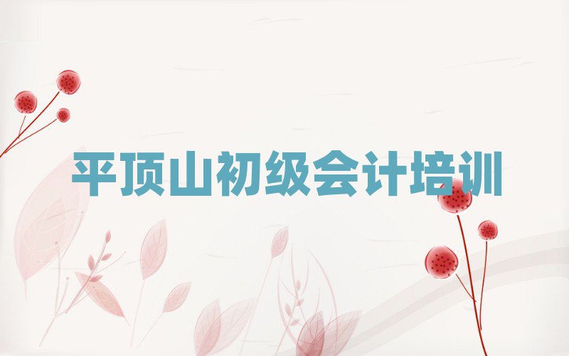 6月平頂山光明路初級會計教育培訓(xùn)哪個口碑好排名前十