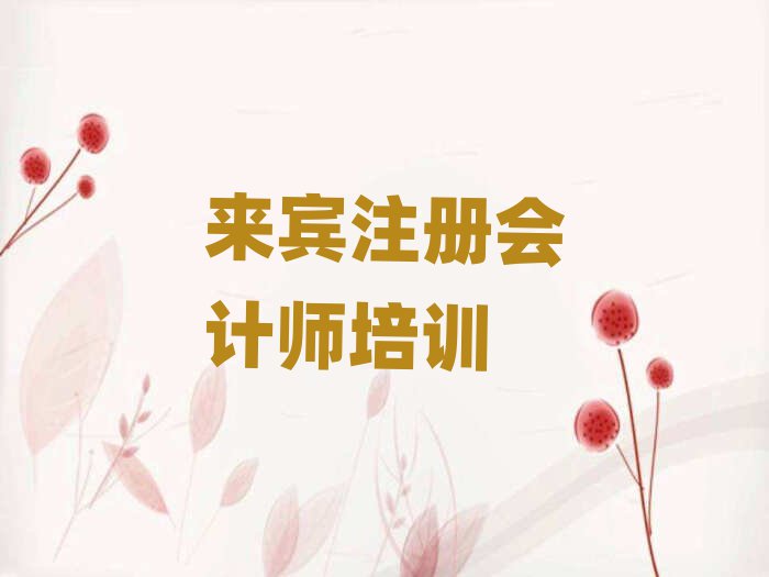 來賓興賓區(qū)注冊會計(jì)師培訓(xùn)輔導(dǎo)收費(fèi)標(biāo)準(zhǔn)是多少錢排名top10