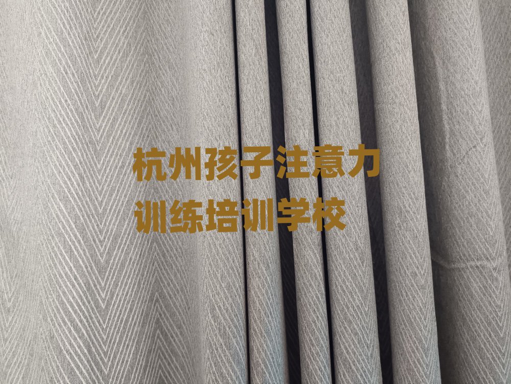 杭州學(xué)孩子注意力訓(xùn)練班名單榜首一覽