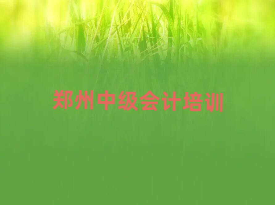 2025年鄭州中原區(qū)中級會計學(xué)校網(wǎng)站排名