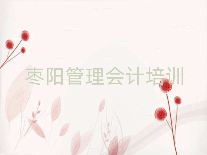 棗陽管理會計(jì)學(xué)校培訓(xùn)班排名更新